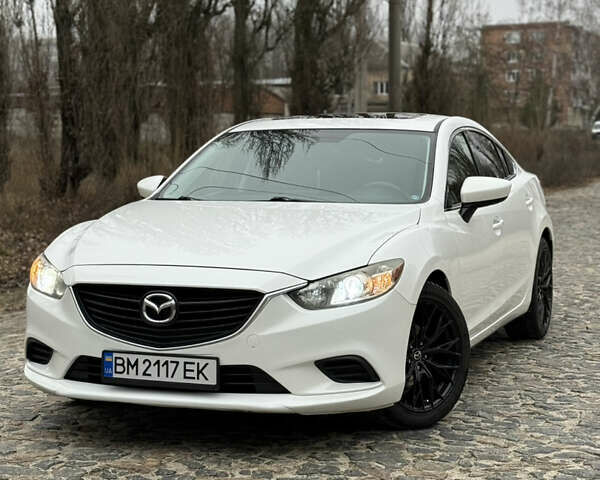 Белый Мазда 6, объемом двигателя 2.49 л и пробегом 146 тыс. км за 13400 $, фото 1 на Automoto.ua