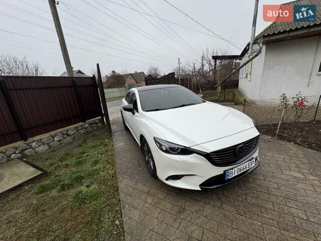 Белый Мазда 6, объемом двигателя 2.45 л и пробегом 184 тыс. км за 17500 $, фото 7 на Automoto.ua