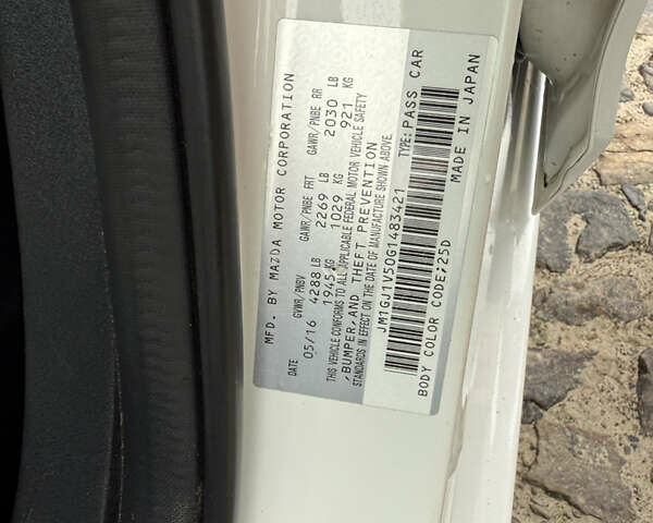 Белый Мазда 6, объемом двигателя 2.49 л и пробегом 146 тыс. км за 13400 $, фото 43 на Automoto.ua