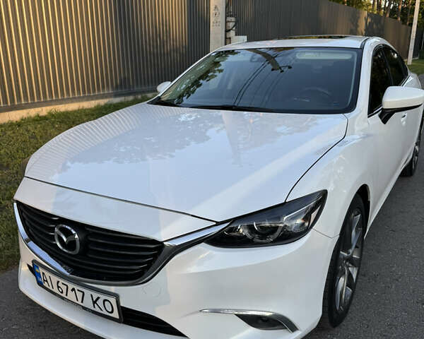 Мазда 6 2016 в Киеве на Automoto.ua Белый Мазда 6, объемом двигателя 2.49 л и пробегом 137 тыс. км за 15900 $, фото 19 на Automoto.ua