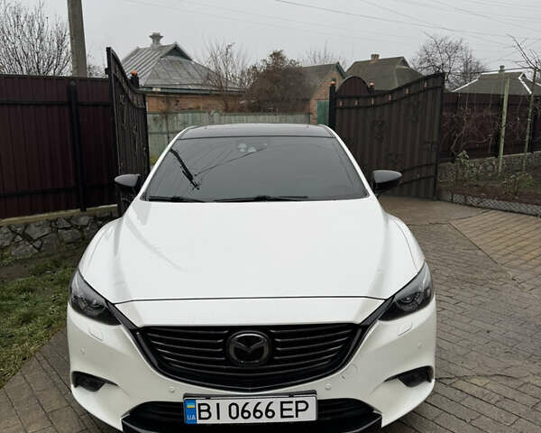 Белый Мазда 6, объемом двигателя 2.45 л и пробегом 184 тыс. км за 17500 $, фото 2 на Automoto.ua