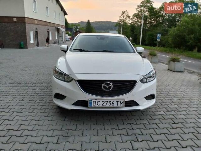 Белый Мазда 6, объемом двигателя 2.49 л и пробегом 174 тыс. км за 11000 $, фото 1 на Automoto.ua