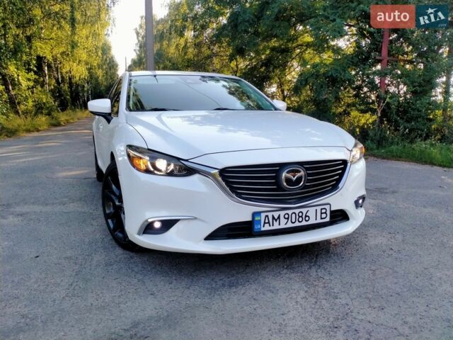 Белый Мазда 6, объемом двигателя 2.5 л и пробегом 92 тыс. км за 16500 $, фото 2 на Automoto.ua