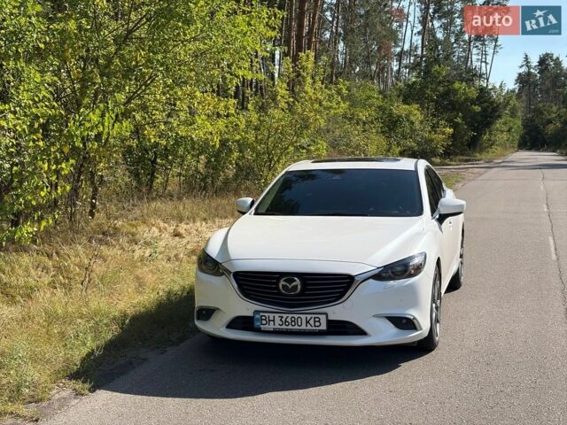 Білий Мазда 6, об'ємом двигуна 2.49 л та пробігом 160 тис. км за 19500 $, фото 1 на Automoto.ua