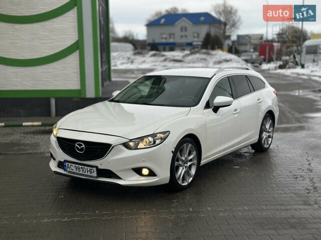 Белый Мазда 6, объемом двигателя 2.19 л и пробегом 300 тыс. км за 7500 $, фото 1 на Automoto.ua