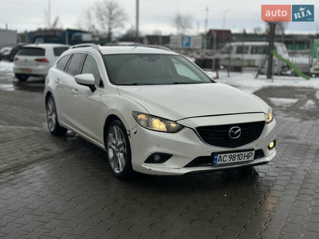 Белый Мазда 6, объемом двигателя 2.19 л и пробегом 300 тыс. км за 7500 $, фото 6 на Automoto.ua