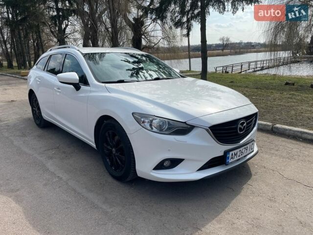 Білий Мазда 6, об'ємом двигуна 2.18 л та пробігом 216 тис. км за 10800 $, фото 17 на Automoto.ua
