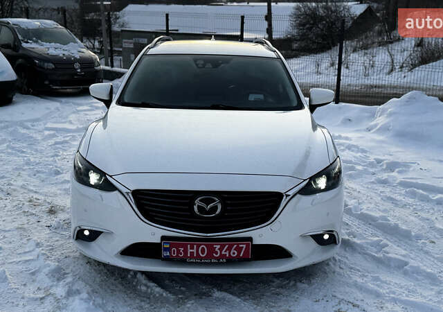 Білий Мазда 6, об'ємом двигуна 2.2 л та пробігом 170 тис. км за 13899 $, фото 2 на Automoto.ua