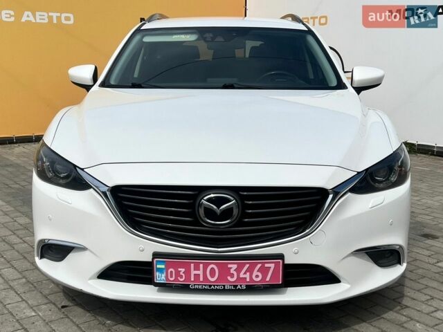 Белый Мазда 6, объемом двигателя 2.2 л и пробегом 170 тыс. км за 13300 $, фото 1 на Automoto.ua