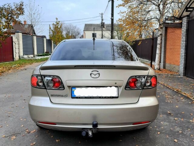 Бежевый Мазда 6, объемом двигателя 2 л и пробегом 350 тыс. км за 5800 $, фото 4 на Automoto.ua
