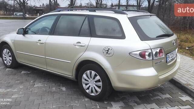Бежевий Мазда 6, об'ємом двигуна 2 л та пробігом 350 тис. км за 1900 $, фото 6 на Automoto.ua