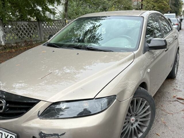 Бежевый Мазда 6, объемом двигателя 2 л и пробегом 230 тыс. км за 3000 $, фото 1 на Automoto.ua