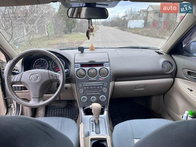 Бежевый Мазда 6, объемом двигателя 2 л и пробегом 222 тыс. км за 4900 $, фото 2 на Automoto.ua