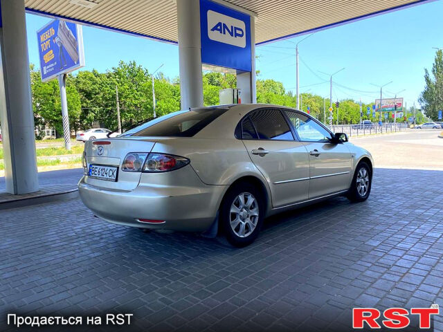 Бежевий Мазда 6, об'ємом двигуна 2 л та пробігом 189 тис. км за 4400 $, фото 4 на Automoto.ua