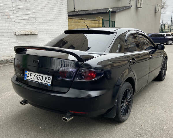 Черный Мазда 6, объемом двигателя 2.3 л и пробегом 173 тыс. км за 4600 $, фото 2 на Automoto.ua