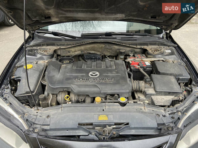 Черный Мазда 6, объемом двигателя 2.3 л и пробегом 173 тыс. км за 4600 $, фото 15 на Automoto.ua