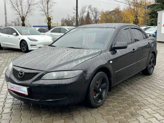 Черный Мазда 6, объемом двигателя 2 л и пробегом 227 тыс. км за 4500 $, фото 2 на Automoto.ua