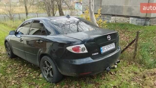 Черный Мазда 6, объемом двигателя 1.8 л и пробегом 350 тыс. км за 2500 $, фото 2 на Automoto.ua