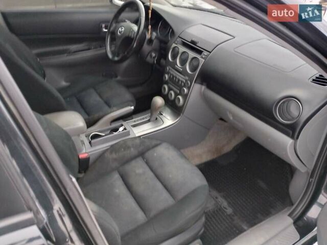 Черный Мазда 6, объемом двигателя 2 л и пробегом 350 тыс. км за 2400 $, фото 5 на Automoto.ua