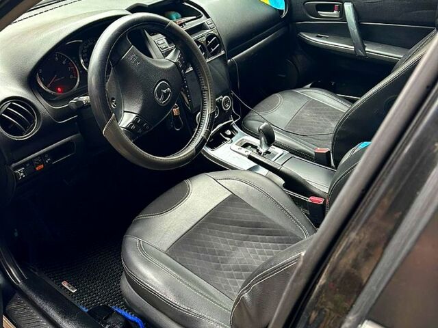 Черный Мазда 6, объемом двигателя 2 л и пробегом 270 тыс. км за 3300 $, фото 6 на Automoto.ua