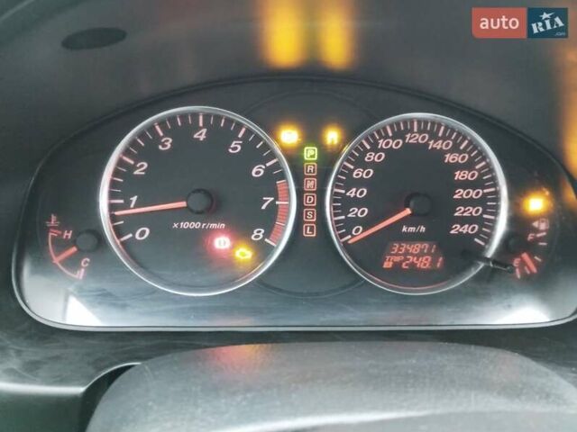 Черный Мазда 6, объемом двигателя 2 л и пробегом 350 тыс. км за 2400 $, фото 2 на Automoto.ua