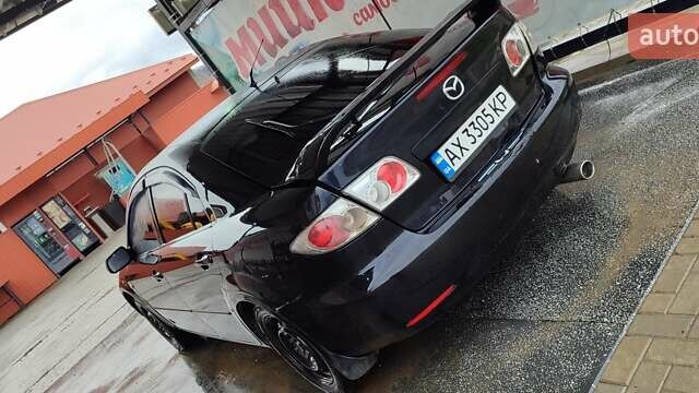 Черный Мазда 6, объемом двигателя 2 л и пробегом 317 тыс. км за 3000 $, фото 5 на Automoto.ua