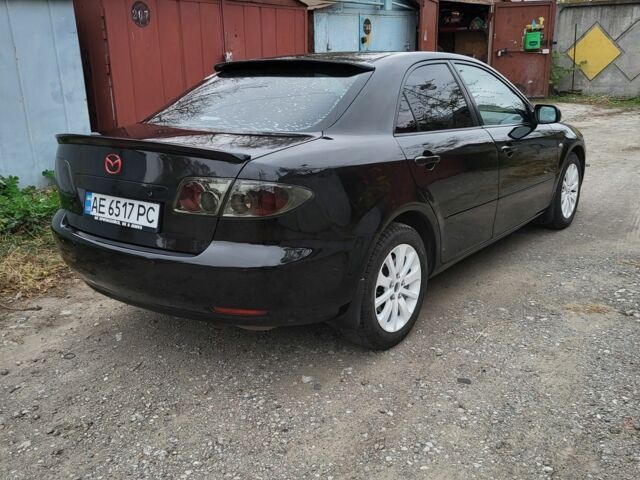 Черный Мазда 6, объемом двигателя 2 л и пробегом 320 тыс. км за 5200 $, фото 3 на Automoto.ua