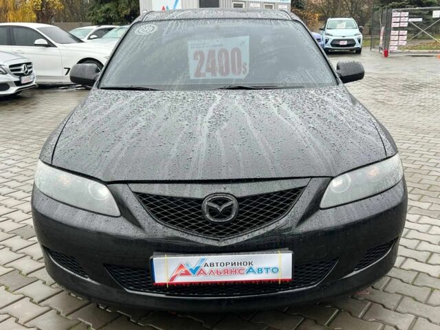 Черный Мазда 6, объемом двигателя 2 л и пробегом 227 тыс. км за 4500 $, фото 1 на Automoto.ua