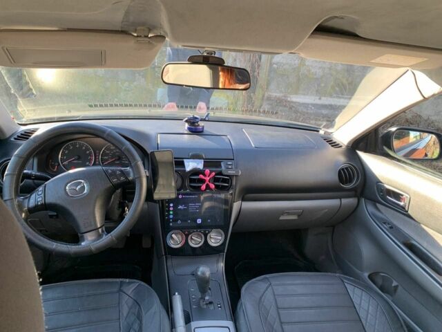 Черный Мазда 6, объемом двигателя 2.3 л и пробегом 197 тыс. км за 4200 $, фото 7 на Automoto.ua