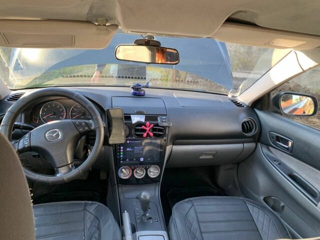 Черный Мазда 6, объемом двигателя 2.3 л и пробегом 197 тыс. км за 4200 $, фото 11 на Automoto.ua