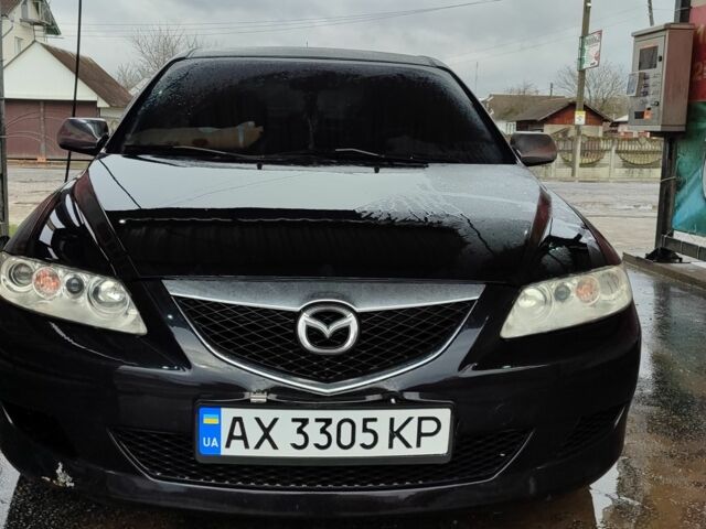 Черный Мазда 6, объемом двигателя 2 л и пробегом 317 тыс. км за 3000 $, фото 1 на Automoto.ua