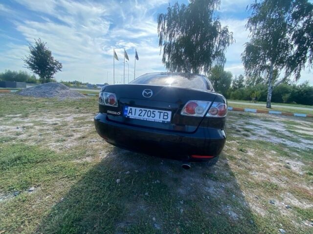 Черный Мазда 6, объемом двигателя 2 л и пробегом 283 тыс. км за 3100 $, фото 3 на Automoto.ua
