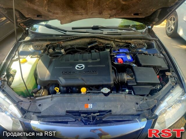 Черный Мазда 6, объемом двигателя 2 л и пробегом 203 тыс. км за 5300 $, фото 5 на Automoto.ua