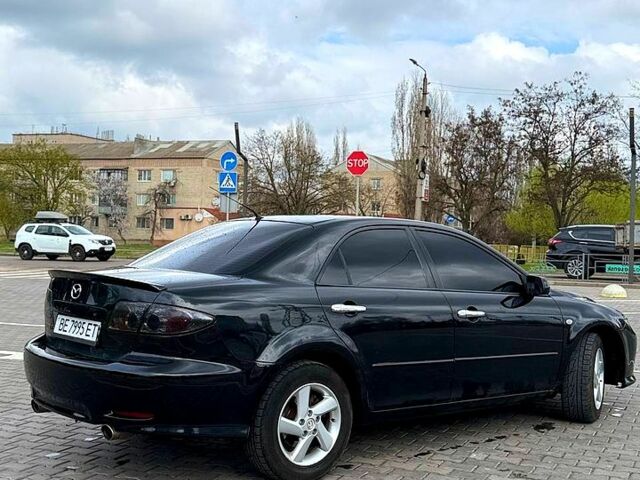 Черный Мазда 6, объемом двигателя 2 л и пробегом 280 тыс. км за 4200 $, фото 3 на Automoto.ua
