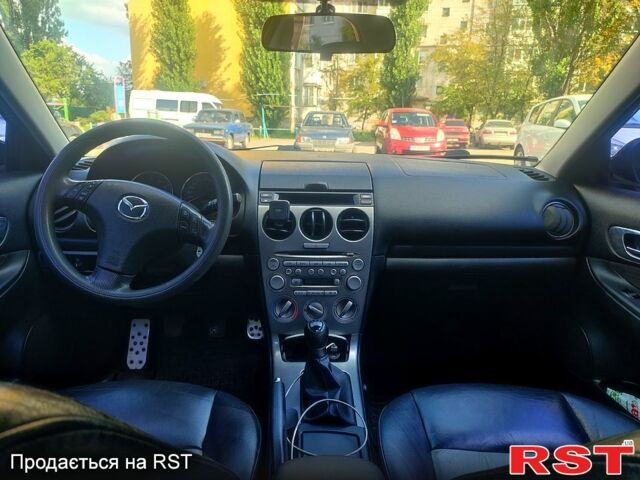 Черный Мазда 6, объемом двигателя 2 л и пробегом 203 тыс. км за 5300 $, фото 4 на Automoto.ua