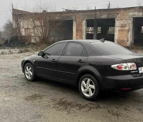 Черный Мазда 6, объемом двигателя 2 л и пробегом 185 тыс. км за 4100 $, фото 4 на Automoto.ua