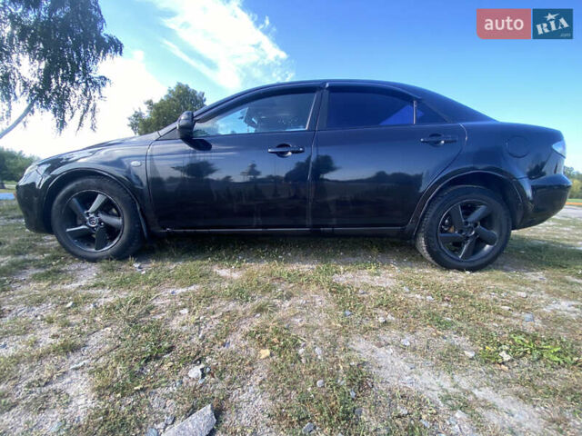 Чорний Мазда 6, об'ємом двигуна 2 л та пробігом 282 тис. км за 3200 $, фото 1 на Automoto.ua