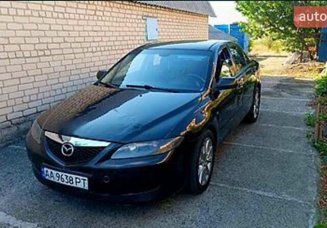 Черный Мазда 6, объемом двигателя 2 л и пробегом 381 тыс. км за 3999 $, фото 3 на Automoto.ua