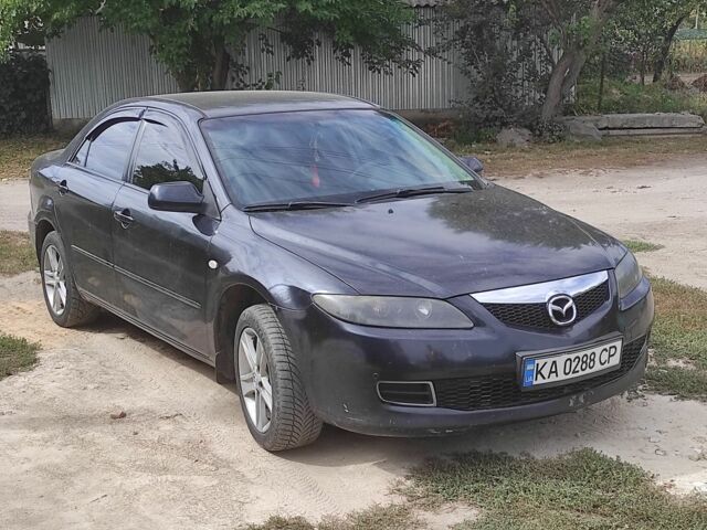 Чорний Мазда 6, об'ємом двигуна 2 л та пробігом 250 тис. км за 4200 $, фото 1 на Automoto.ua