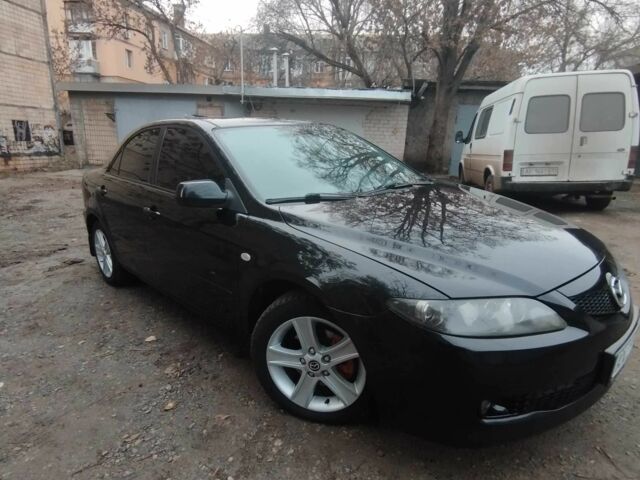 Черный Мазда 6, объемом двигателя 2 л и пробегом 185 тыс. км за 5000 $, фото 3 на Automoto.ua