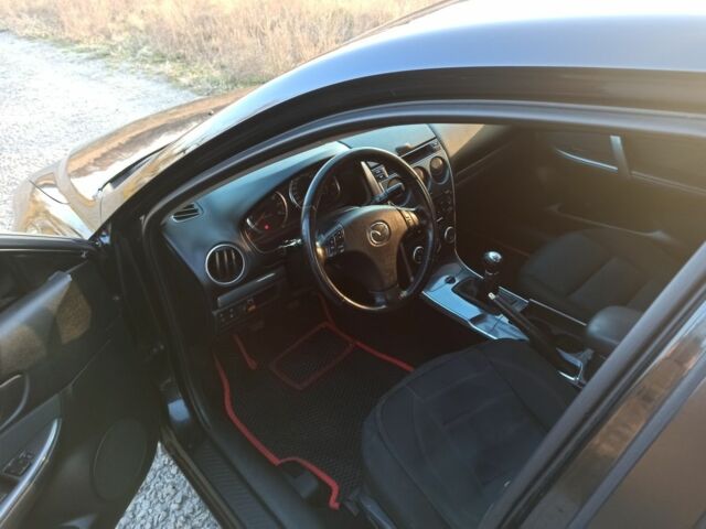 Черный Мазда 6, объемом двигателя 1.8 л и пробегом 200 тыс. км за 4700 $, фото 6 на Automoto.ua