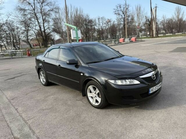 Черный Мазда 6, объемом двигателя 2 л и пробегом 190 тыс. км за 3950 $, фото 1 на Automoto.ua
