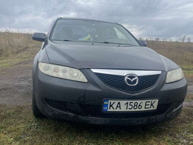 Чорний Мазда 6, об'ємом двигуна 2 л та пробігом 252 тис. км за 3800 $, фото 1 на Automoto.ua