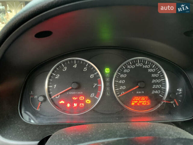 Черный Мазда 6, объемом двигателя 2 л и пробегом 202 тыс. км за 4700 $, фото 5 на Automoto.ua