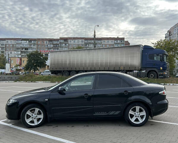 Чорний Мазда 6, об'ємом двигуна 2 л та пробігом 128 тис. км за 6800 $, фото 1 на Automoto.ua