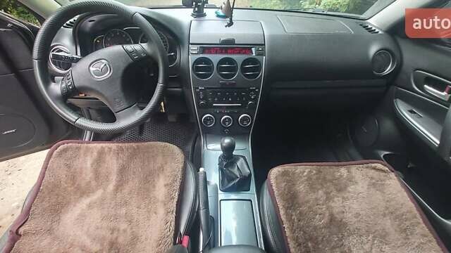 Чорний Мазда 6, об'ємом двигуна 2.26 л та пробігом 269 тис. км за 6000 $, фото 16 на Automoto.ua