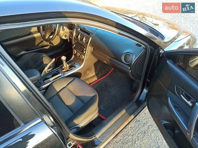 Черный Мазда 6, объемом двигателя 1.8 л и пробегом 200 тыс. км за 4700 $, фото 7 на Automoto.ua