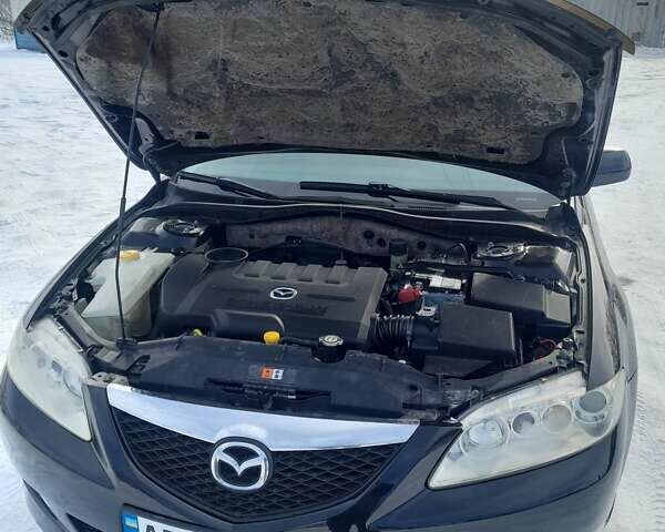 Чорний Мазда 6, об'ємом двигуна 2 л та пробігом 220 тис. км за 4700 $, фото 1 на Automoto.ua