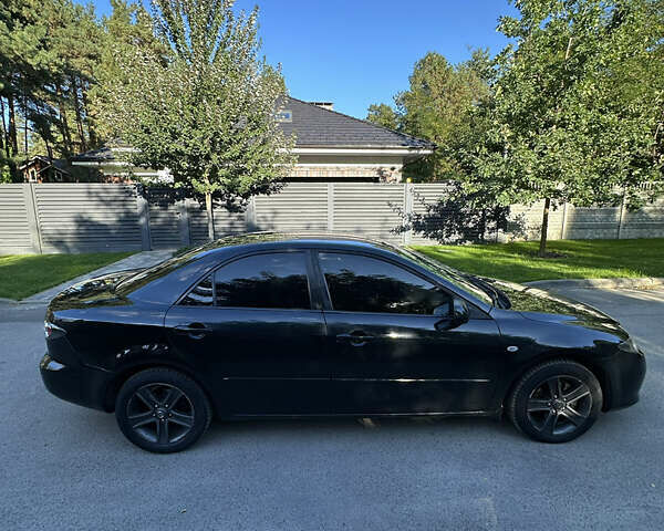 Черный Мазда 6, объемом двигателя 2 л и пробегом 276 тыс. км за 4800 $, фото 3 на Automoto.ua