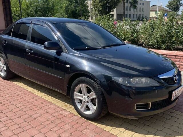 Черный Мазда 6, объемом двигателя 2 л и пробегом 250 тыс. км за 2100 $, фото 1 на Automoto.ua
